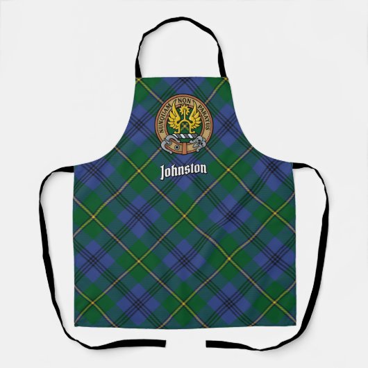 Clan Johnston Crest Schort (Voorkant)