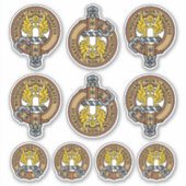 Clan Johnston Crest Sticker Set (Voorkant)