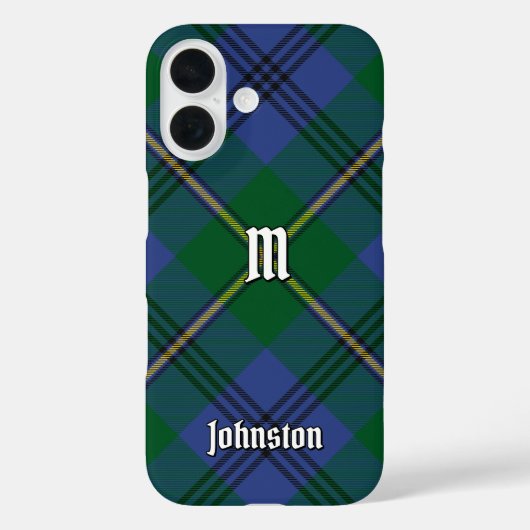 Clan Johnston Hoesje-ate iPhone Case (Achterkant)