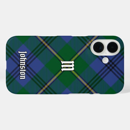 Clan Johnston Hoesje-ate iPhone Case (Achterkant (horizontaal))