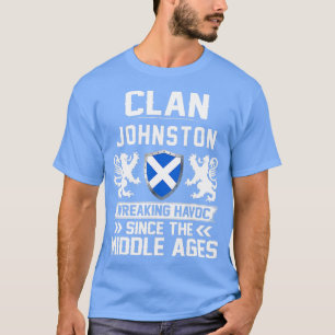 Clan JOHNSTON schotland moederdag familie Scotland T-shirt