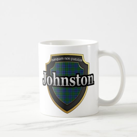 Clan Johnston Schotse Dynasty Tartan Mokken Cups (Rechts)