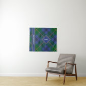 Clan Johnston Tartan Alternative Wandkleed (In Situ (horizontaal))