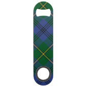Clan Johnston Tartan Bar Key Speed Flessenopener (Achterkant)