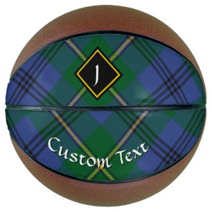 Clan Johnston Tartan Basketball Basketbal