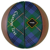 Clan Johnston Tartan Basketball Basketbal (Verticaal)