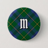 Clan Johnston Tartan Button (Voorkant)