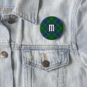 Clan Johnston Tartan Button (In situ)