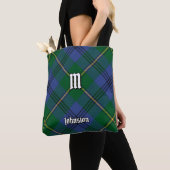 Clan Johnston Tartan Canvas tas (Dichtbij)