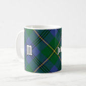 Clan Johnston Tartan Coffee Mok (Voorkant links)