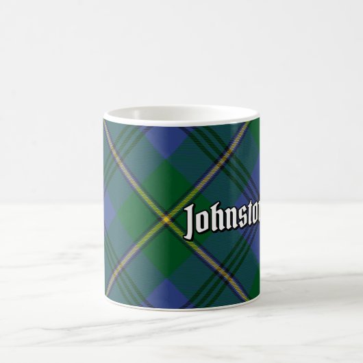 Clan Johnston Tartan Coffee Mok (Center)