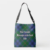 Clan Johnston Tartan Crossbody Bag Crossbody Tas (Achterkant)