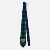 Clan Johnston Tartan en Sporran Stropdas (Voorkant)