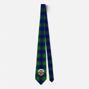 Clan Johnston Tartan en Sporran Stropdas
