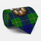 Clan Johnston Tartan en Sporran Stropdas (Opgerold)