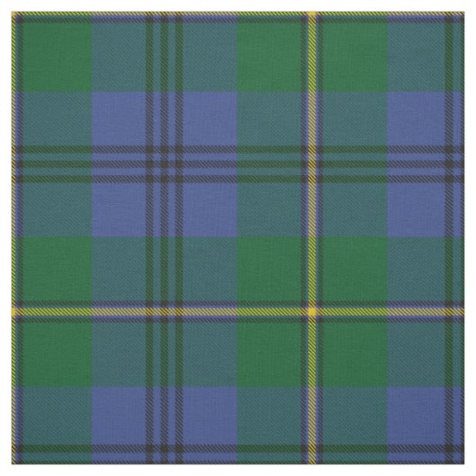 Clan Johnston Tartan Fabric Stof (Swatch)