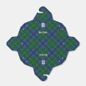 Clan Johnston Tartan Favor Box Bedankdoosjes (Uitgevouwen)