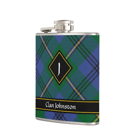 Clan Johnston Tartan Flask Heupfles (Links)