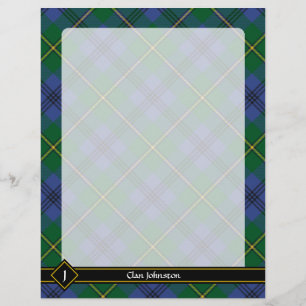 Clan Johnston Tartan Flyer