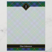 Clan Johnston Tartan Flyer (Achterkant)