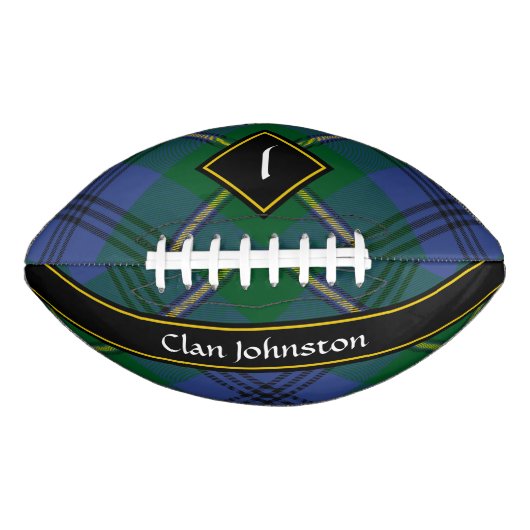 Clan Johnston Tartan Football (Voorkant)