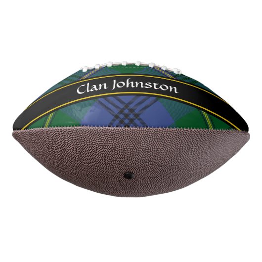 Clan Johnston Tartan Football (Gedraaid 270)