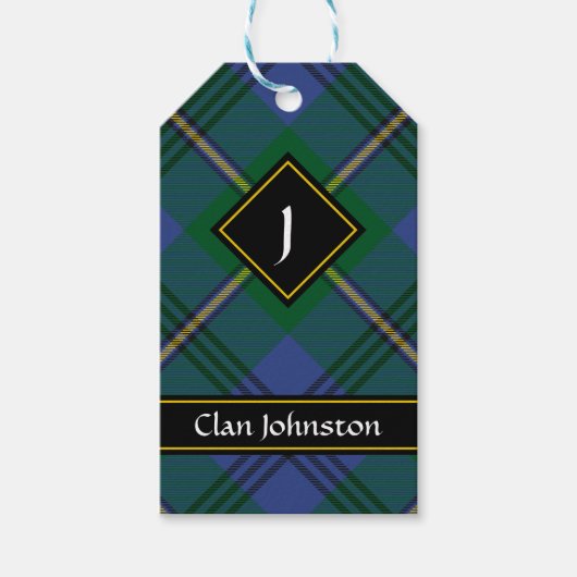 Clan Johnston Tartan Gift Labels Cadeaulabel (Voorkant)