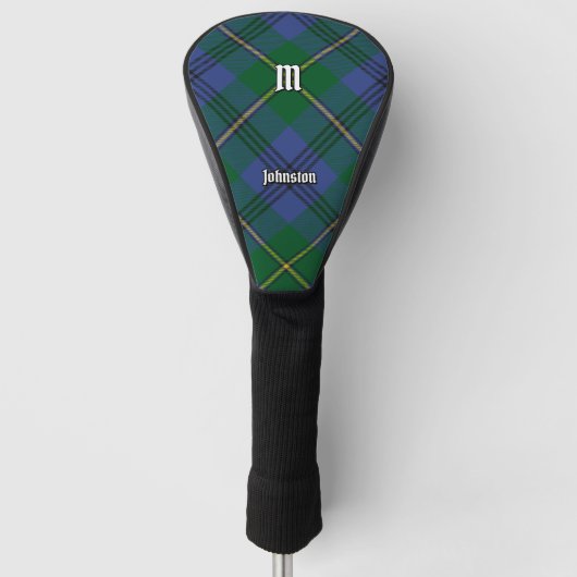 Clan Johnston Tartan Golf Head Hoesje Golfheadcover (Voorkant)