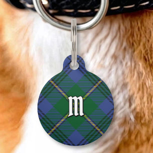 Clan Johnston Tartan ID-hanger Huisdierpenning