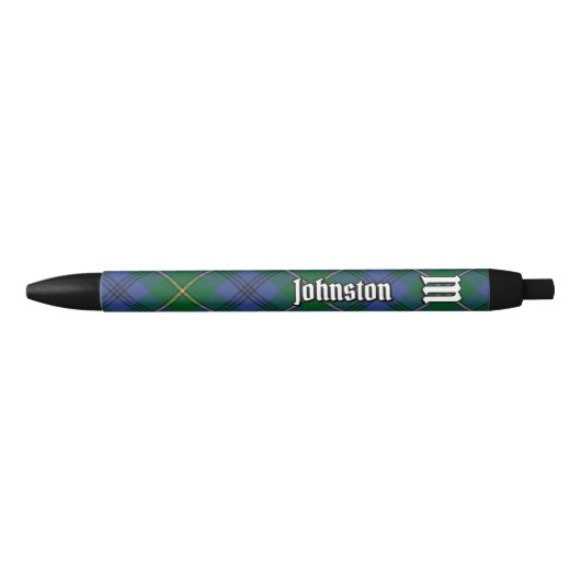 Clan Johnston Tartan Ink Pen (Voorkant)