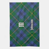 Clan Johnston Tartan Kitchen Towel Theedoek (Verticaal)