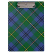 Clan Johnston Tartan Klembord (Voorkant)