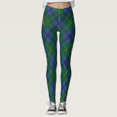 Clan Johnston Tartan Leggings (Voorkant)