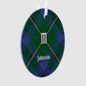 Clan Johnston Tartan Ornament (voorkant)