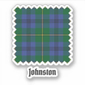 Clan Johnston Tartan Sticker (Voorkant)