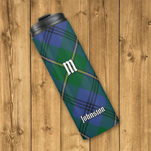 Clan Johnston Tartan Thermal Tumbler Thermosbeker