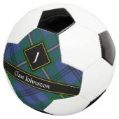 Clan Johnston Tartan Voetbal (Drie kwart)