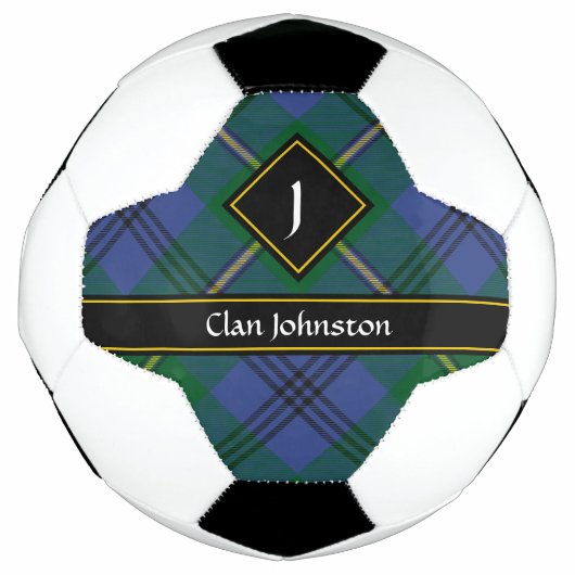 Clan Johnston Tartan Voetbal (Voorkant)