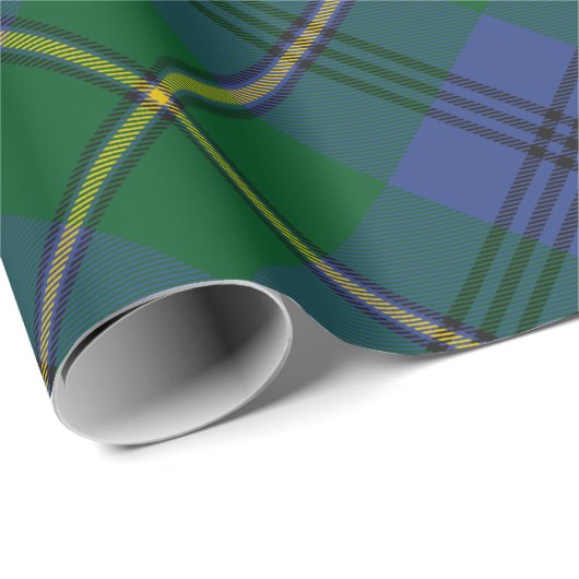 Clan Johnston Tartan Wrapping Paper Cadeaupapier (Rol Hoek)