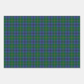 Clan Johnston Tartan Wrapping Paper Sheets (Voorkant)