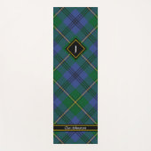 Clan Johnston Tartan Yoga Mat (Voorkant)