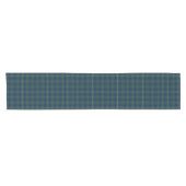 Clan Johnstone Blauw en Groen Schots Tartan Korte Tafelloper (Horizontaal)