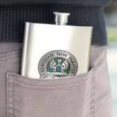 Clan Johnstone Crest & Tartan Flacon (Voorbeeld)