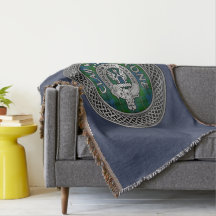 Clan Johnstone Crest & Tartan Knot