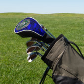 Clan Johnstone Crest & Tartan Knot Golfheadcover (Insitu)