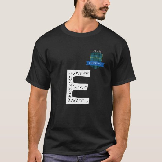 Clan Johnstone E Family Matching T-shirt (Voorkant)