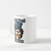 Clan Johnstone Johnston Tartan Schots Koffiemok (Voorkant links)