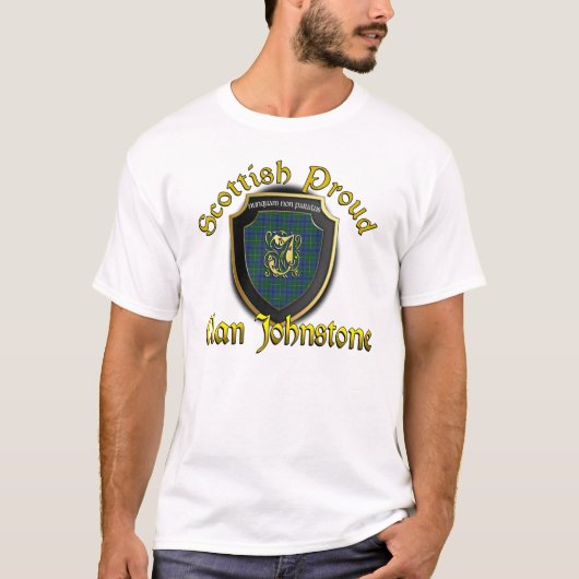 Clan Johnstone Scottish Proud Shirten T-shirt (Voorkant)