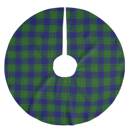 Clan Johnstone Tartan Pset Kerstboom Rok (Voorkant)