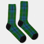 Clan Johnstone Tartan Sokken (Rechts)